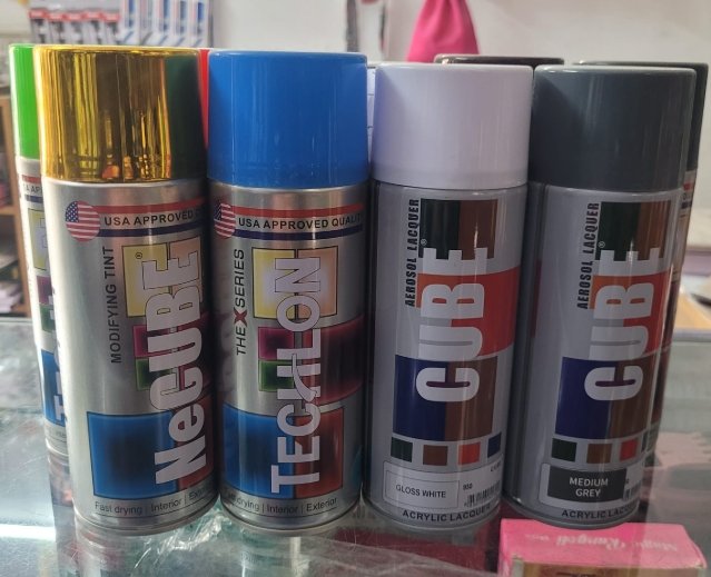 spray paint